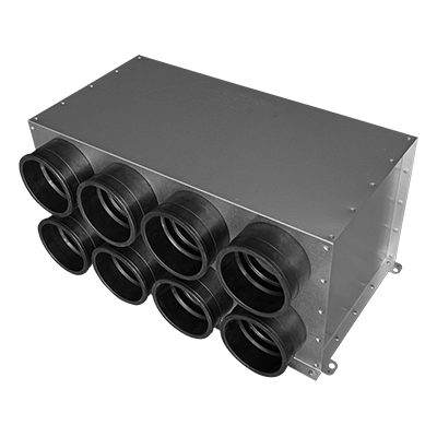 Plenum boxes > Double-row plenum box SR-RPD