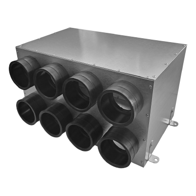 Plenum boxes > Double-row plenum box SR-RPD