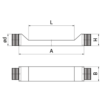 Flexible double-layer pipe and assembly materials > Bypass box SOSR