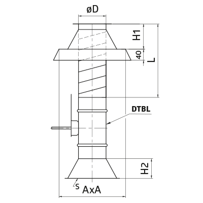 Bases de tejado > Base de tejado PD-B-III