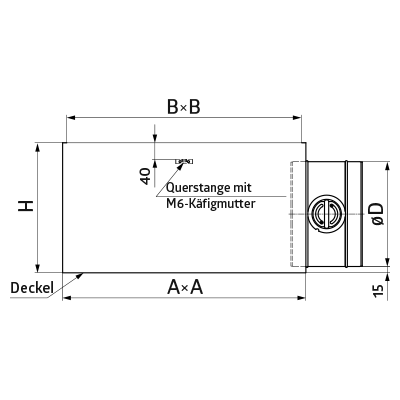 Anschlusskästen > Anschlusskasten SR SD-B/C