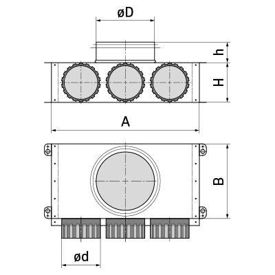 Plenum de conexión > Plenum de conexión SR-T3