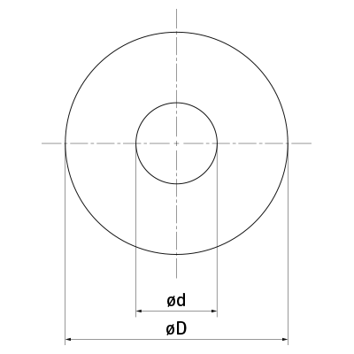 Access doors > Wall rosette ROS
