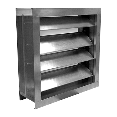 Rectangular dampers > Automatic aluminium duct damper PSK