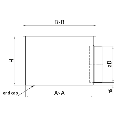 Plenum boxes > Plenum box SR ASN