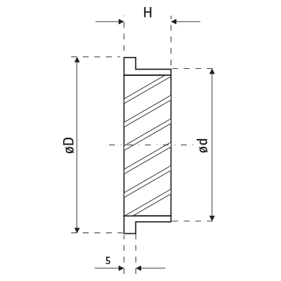 Lufteinlässe/-auslässe > Runde Lüftungsgitter aus Aluminium KWO-AL