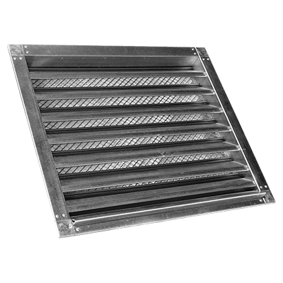 Air intake / exhauster and ventilation caps > Galvanized steel rectangular air intake/exhauster CW