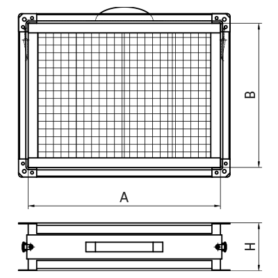 Filters > Casette duct filter FS