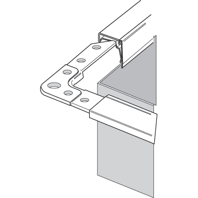 Production materials > Ductwork profiles DW and corners for ductwork profiles H