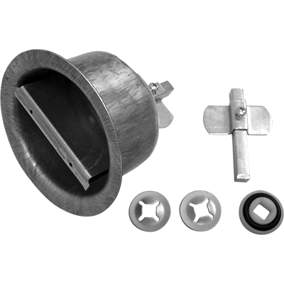 Elemente zur Herstellung von Drosselklappen / Aussenklappe / Dachhaube > Drosselklappenmechanismus SPIRO