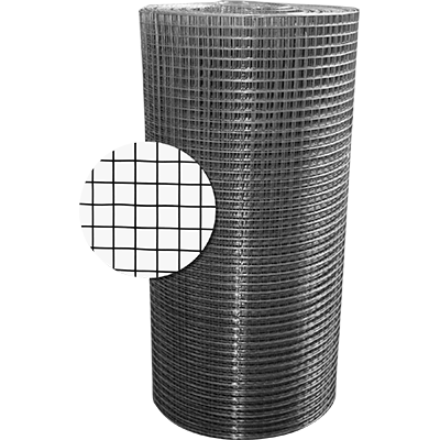 Elements for the production of dampers/air intake/exhaust > Galvanized steel 12x12 mesh