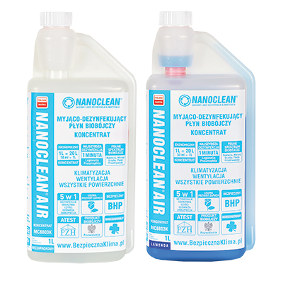 Desinfektionsmittel > Reinigungs-und Desinfektionsmittel NANOCLEAN AIR 1L