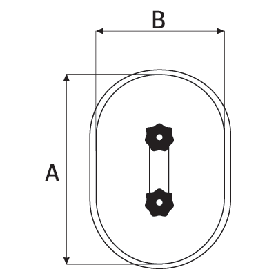 Access doors > Flat access door for rectangular duct FAD